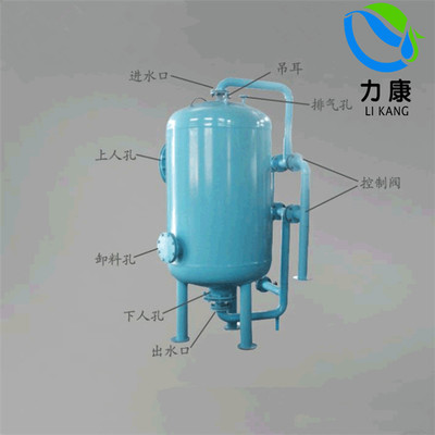 工業大流量多介質機械過濾器 污水與井水前置預處理的專業凈化解決方案