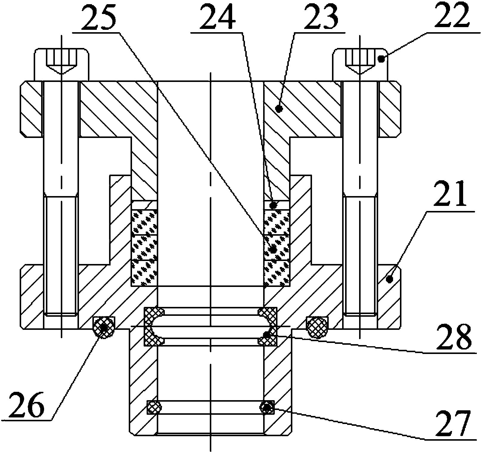一種具有優(yōu)良密封效果的過濾器及其軸密封組件